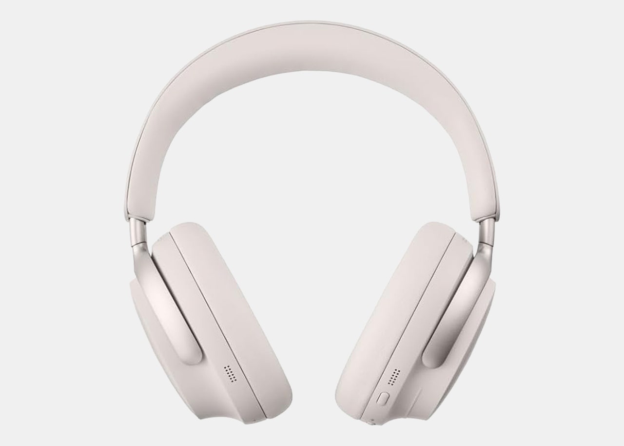 white headphones