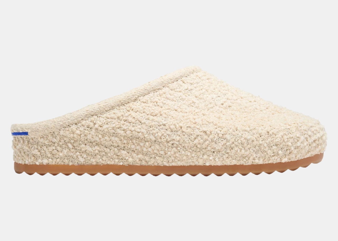 cream slip on shoes