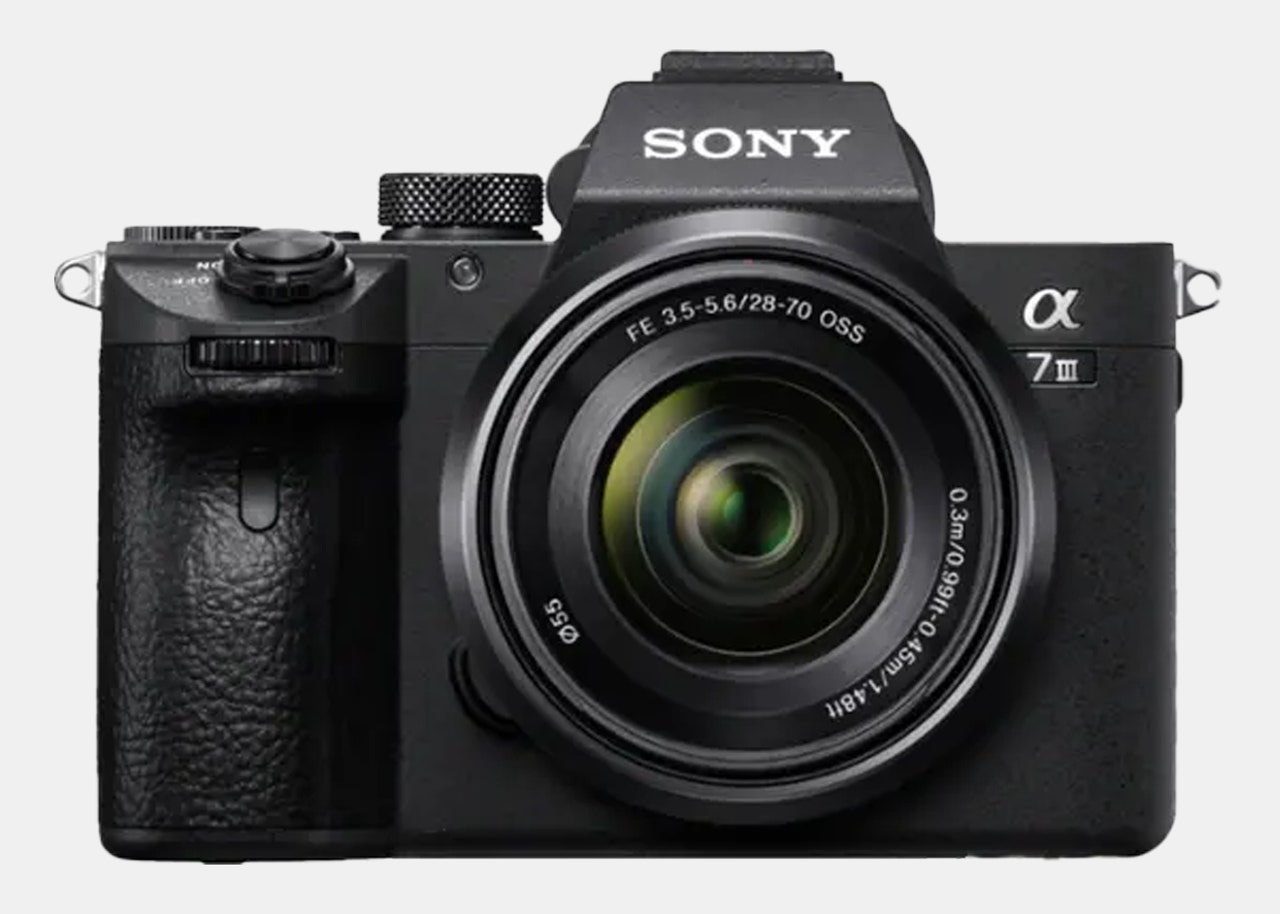 Black digital camera